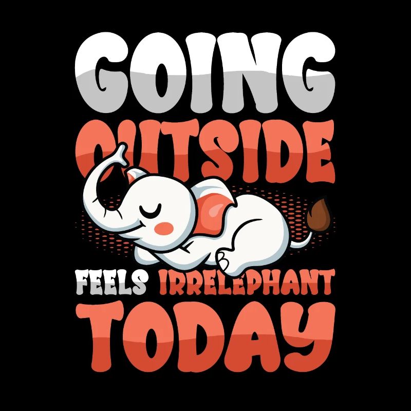 Going outside feels lazy today