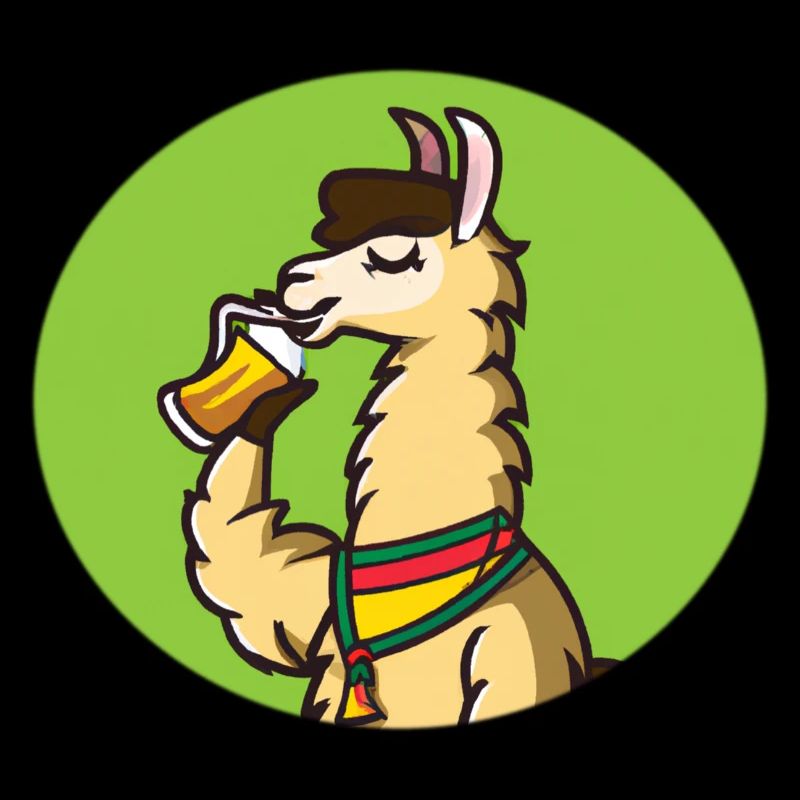 Lama Bière Verte