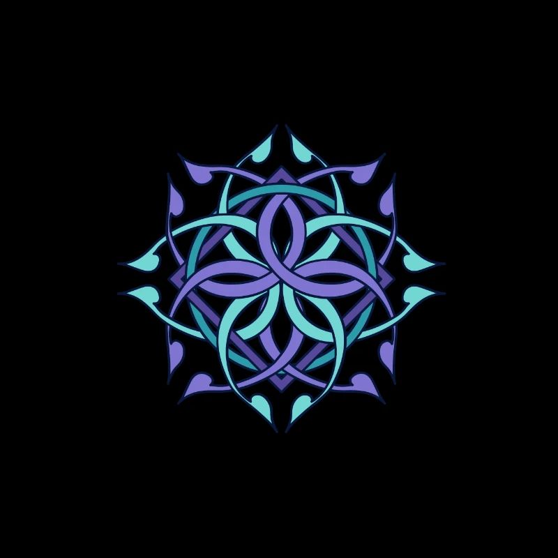 Goa Psytrance Psychedelic Blacklight Gift