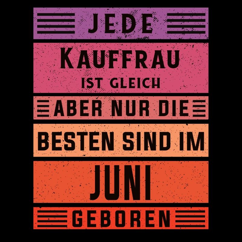 Einzelhändler Geburtstag Juni geboren Kauffrau