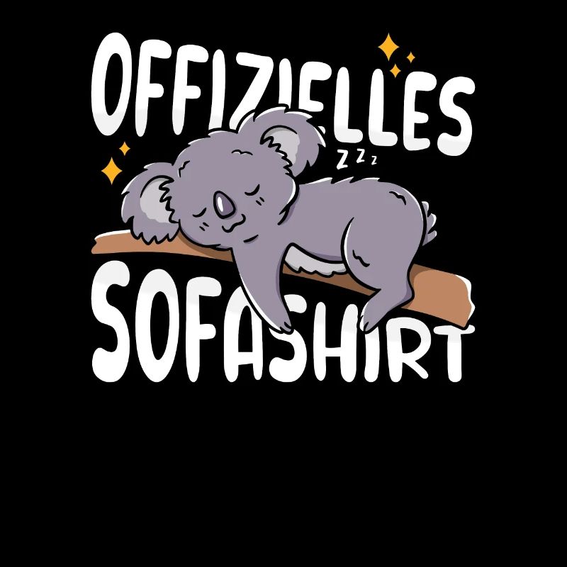 Mein offizielles Sofashirt Schlafshirt Koala
