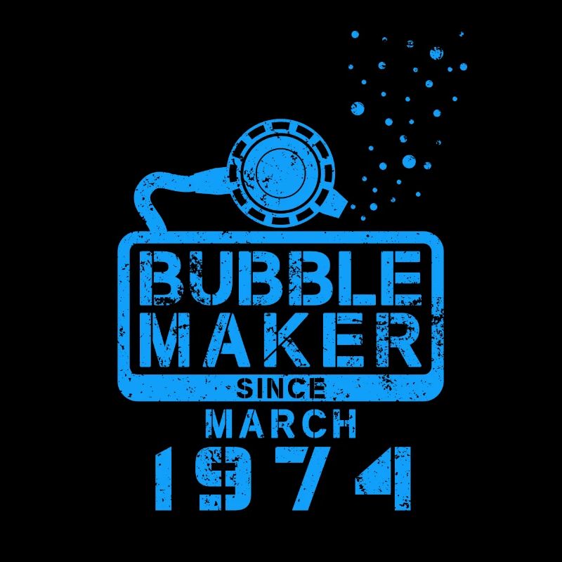 Plongeur Birthday Bubblemaker depuis mars 1974