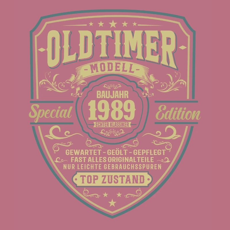 Nostalgisches Geschenk '89er Oldtimermodell