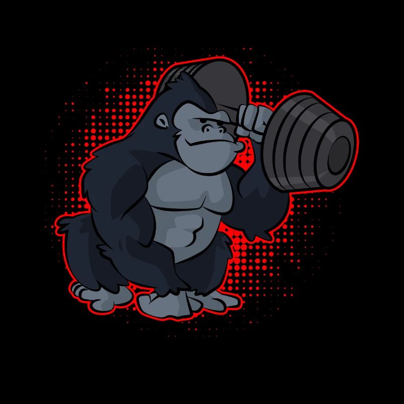 Gorilla Krafttraining