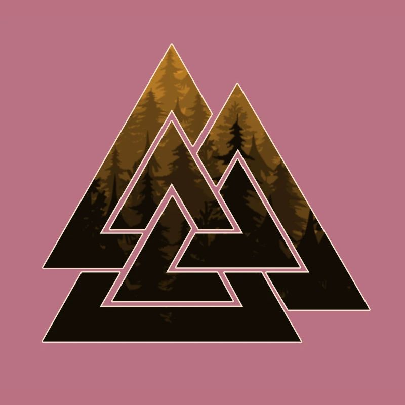valknut tattoo wikinger
