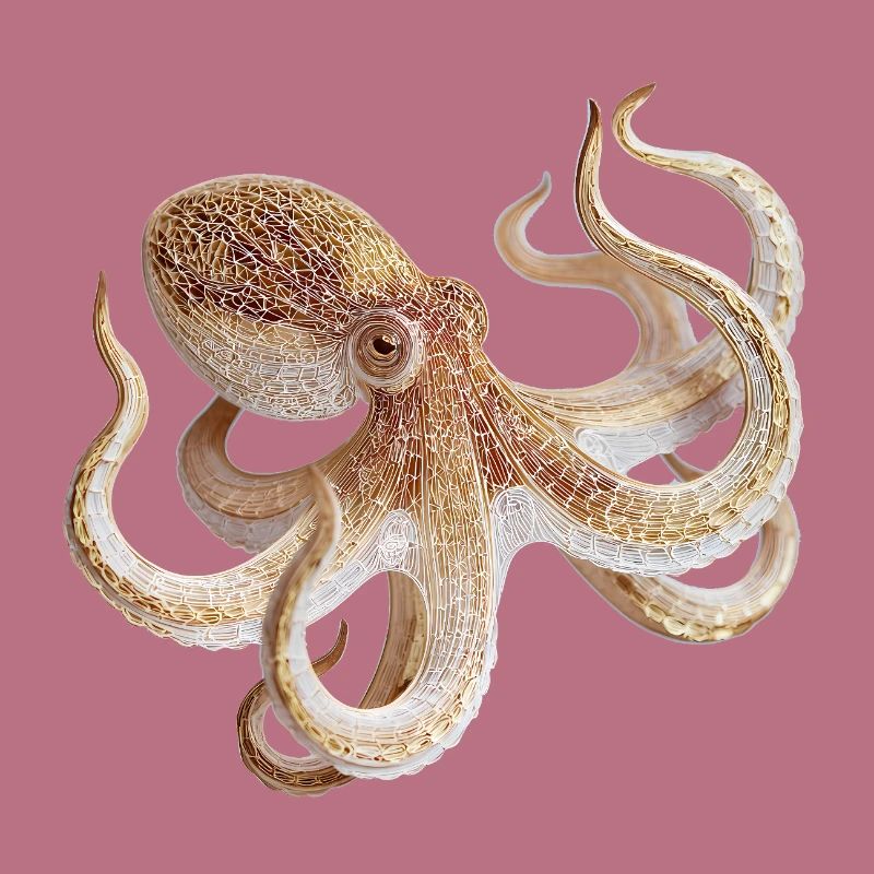 Octopus Net Pattern – Maritime Style