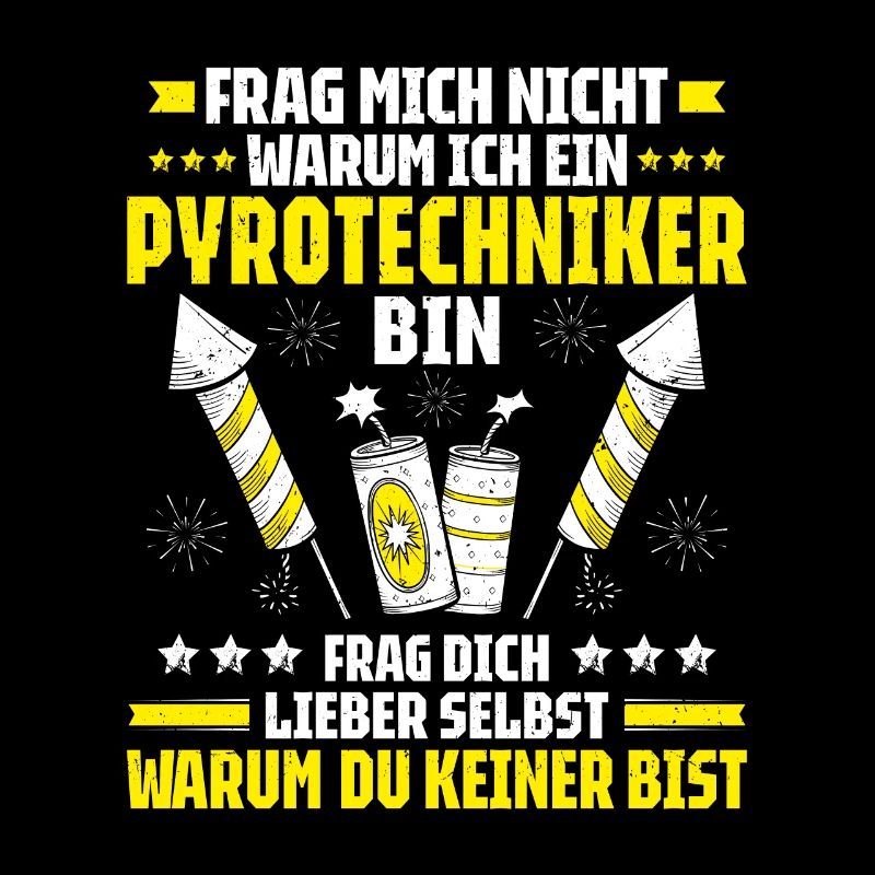 Pyrotechniker Feuerwerk Pyrotechnik Pyrotechnician