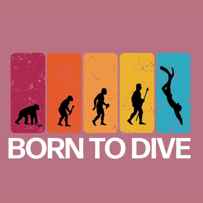 Born to Dive - Taucher Evolution l