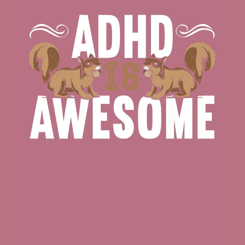 ADHD Écureuil étreinte Neurodiversity