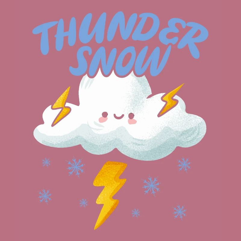 Thunder Snow Lover Eiskalte verschneite Wintersaison