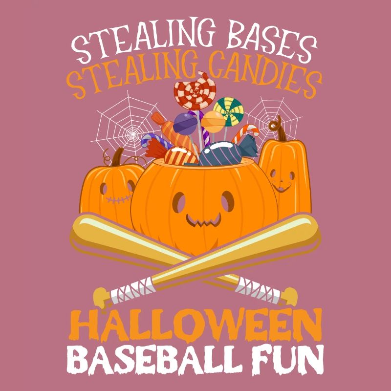Baseball Halloween Süßes oder Saures Baseballspieler
