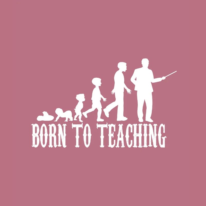 Teacher Child Baby Evolution Gift