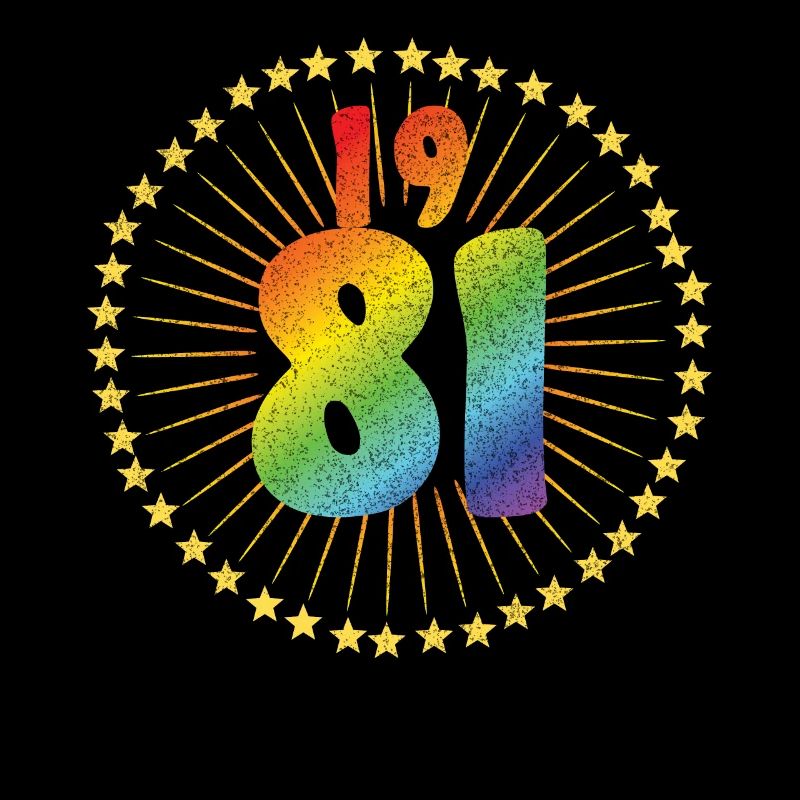 1981 geboren LGBT Geburtstagsgeschenk