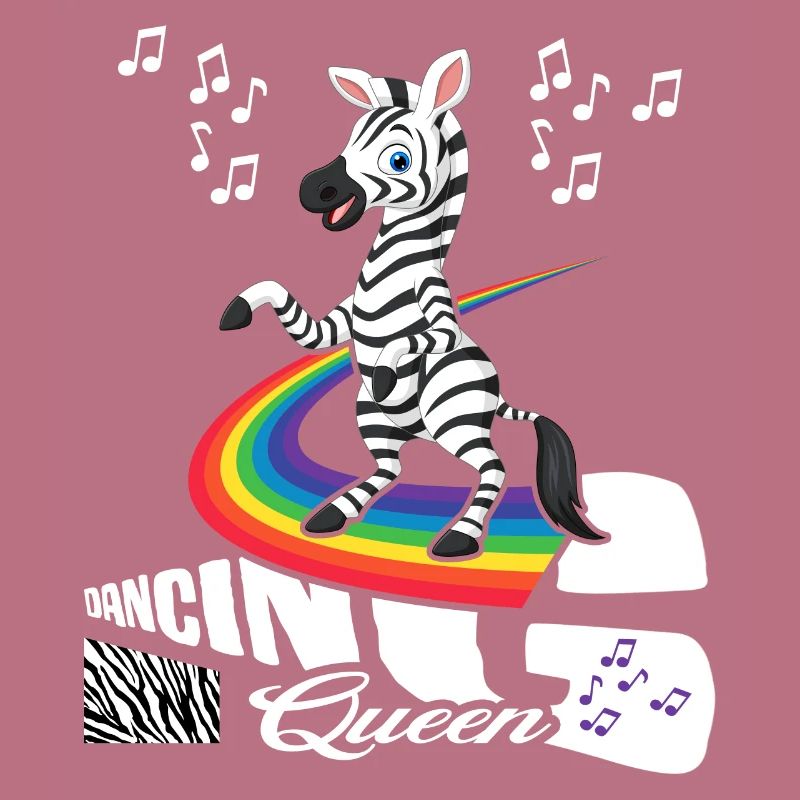 Dancing Zebra Dancer Dancing Rainbow "dancing"