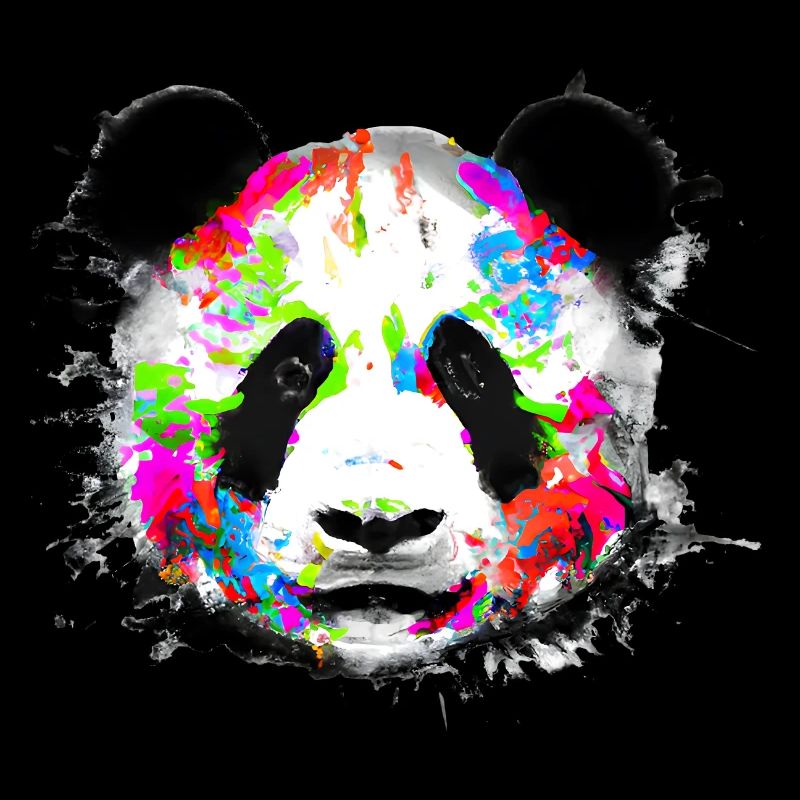 Bunter Panda