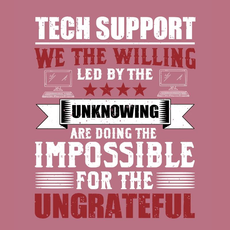 Drôle de support technique Sysadmin Humour