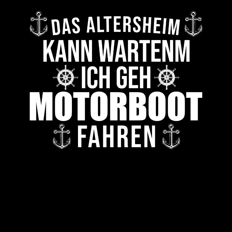 Motorboot Bootsfahrer Bootsfahrten Geschenk
