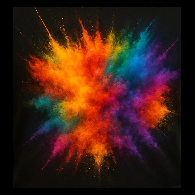 Splash Smoke Multicolor Omikly Dust