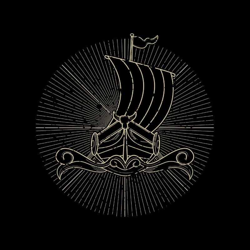 Wikinger Boot, Drachenboot, Langschiff