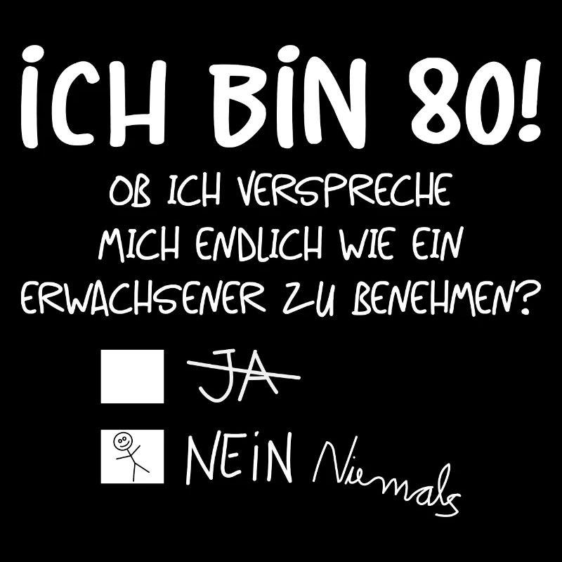 ICH BIN 80! - 80. GEBURTSTAG