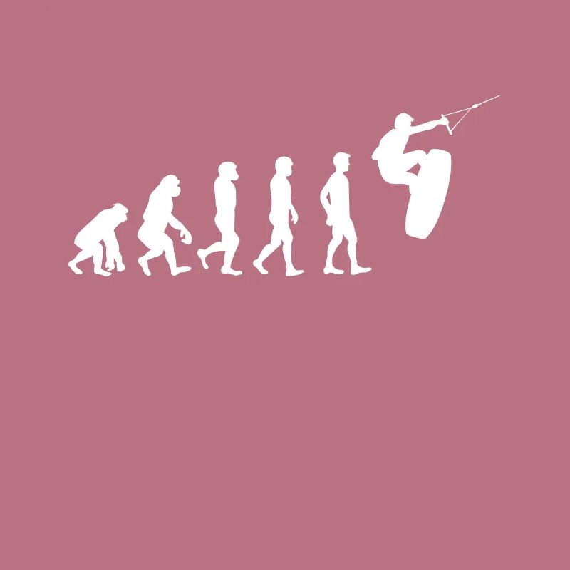 Evolution Wakeboard Wakeboarder T-Shirt Geschenk
