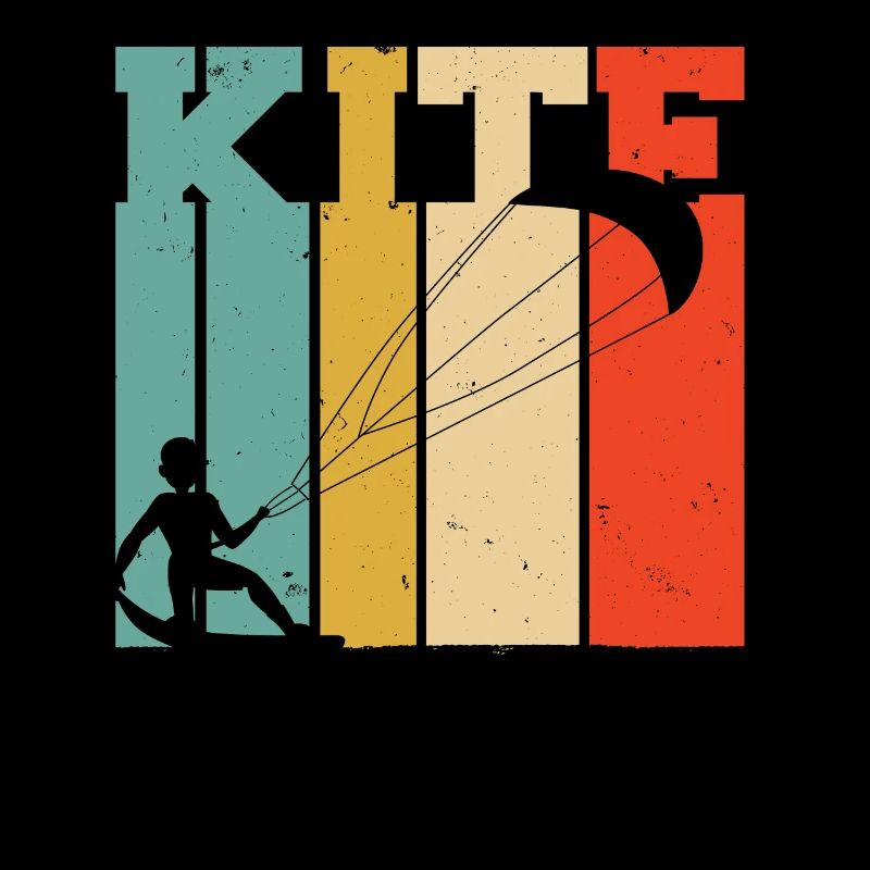 Kite kiting kitesurfing board kiter surfing gift