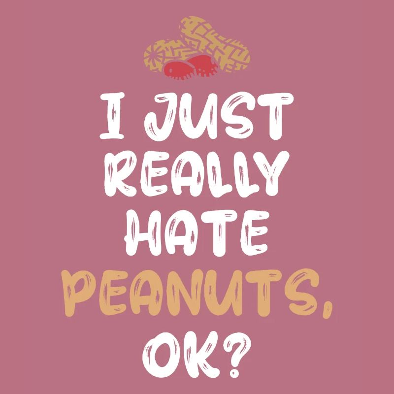 I hate peanuts peanut allergy sufferers