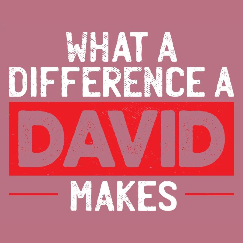 What A Difference A David Makes
