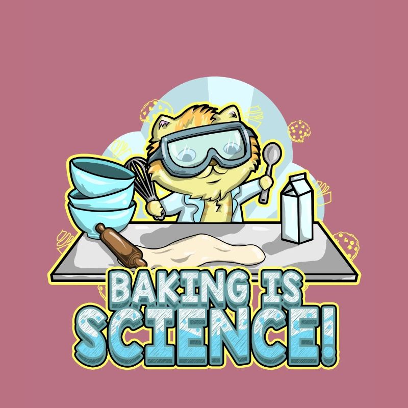 La cuisson de chaton de chat est boulanger de science