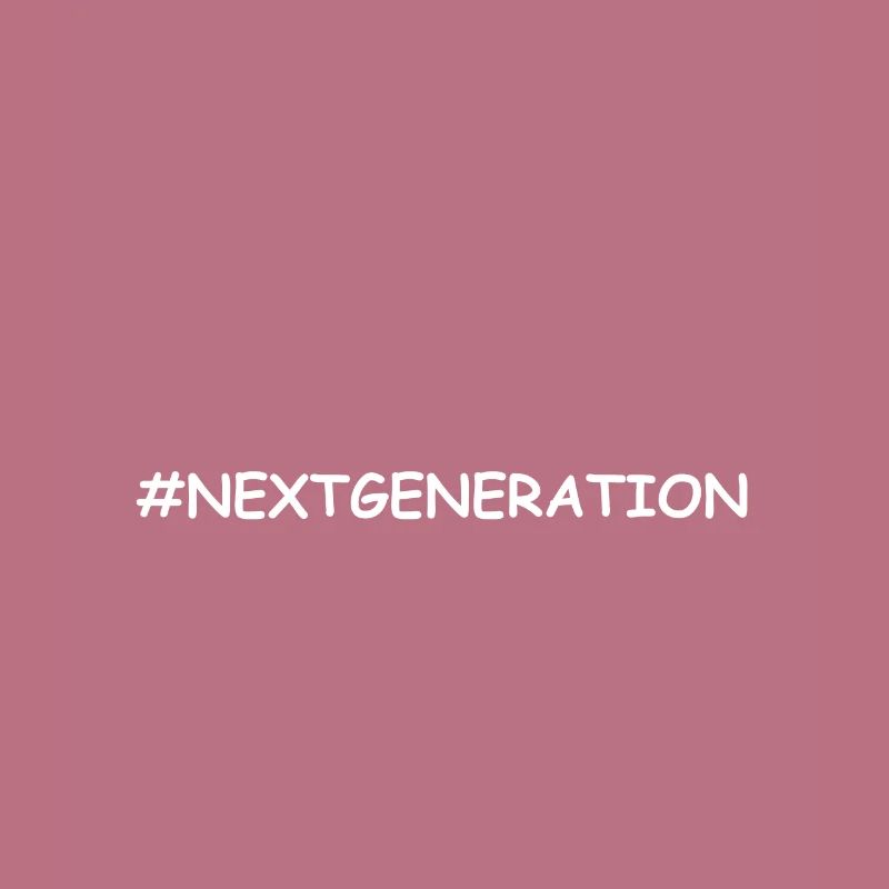 Next Generation Schwanger Hashtag Geschenk