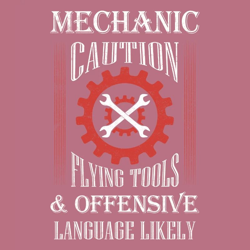 Flying Tools & Offensive Language Likely Mechanic