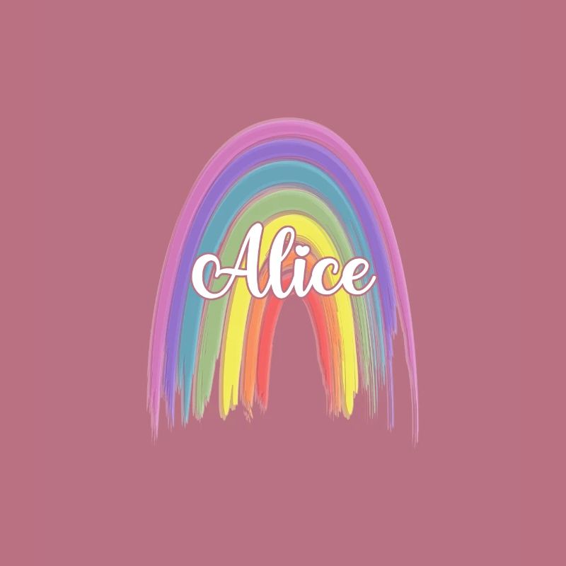ALICE Rainbow Cursive