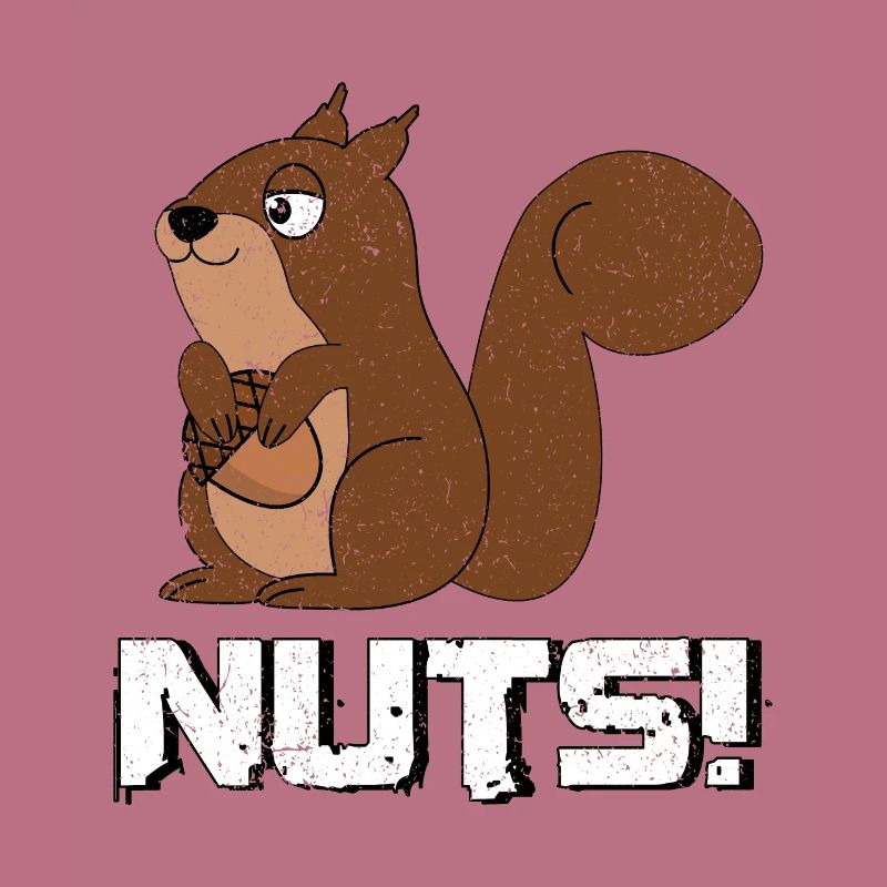 Süßes hungriges Eichhörnchen