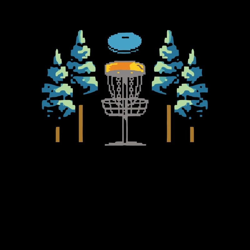 Frisbee Golf Disc Golf 8 Bit