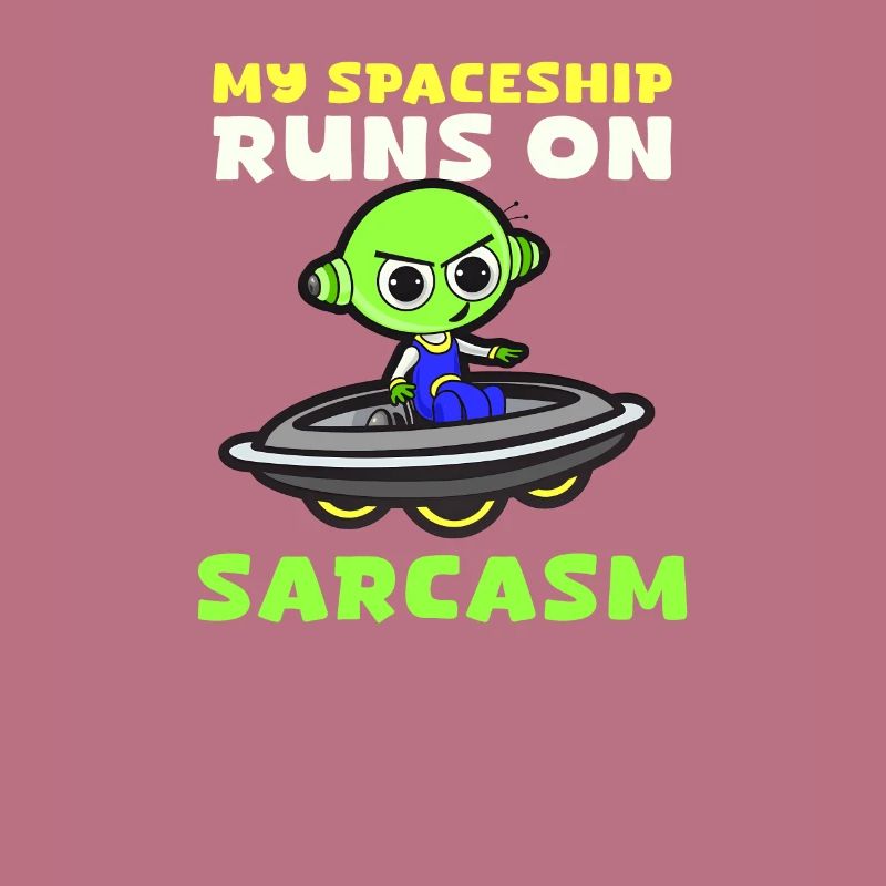 Alien Abduction Spaceship Runs On Sarcasm