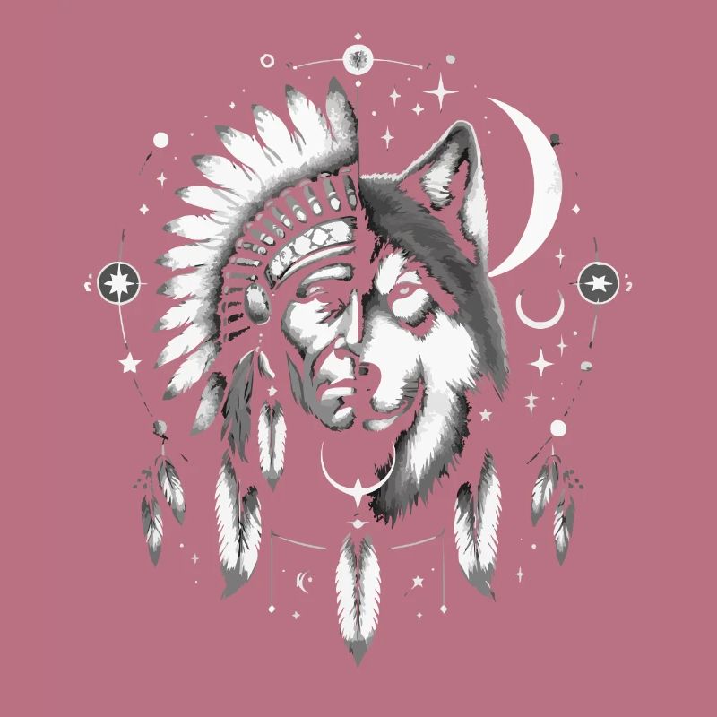 Indien amérindien Cherokee Apache