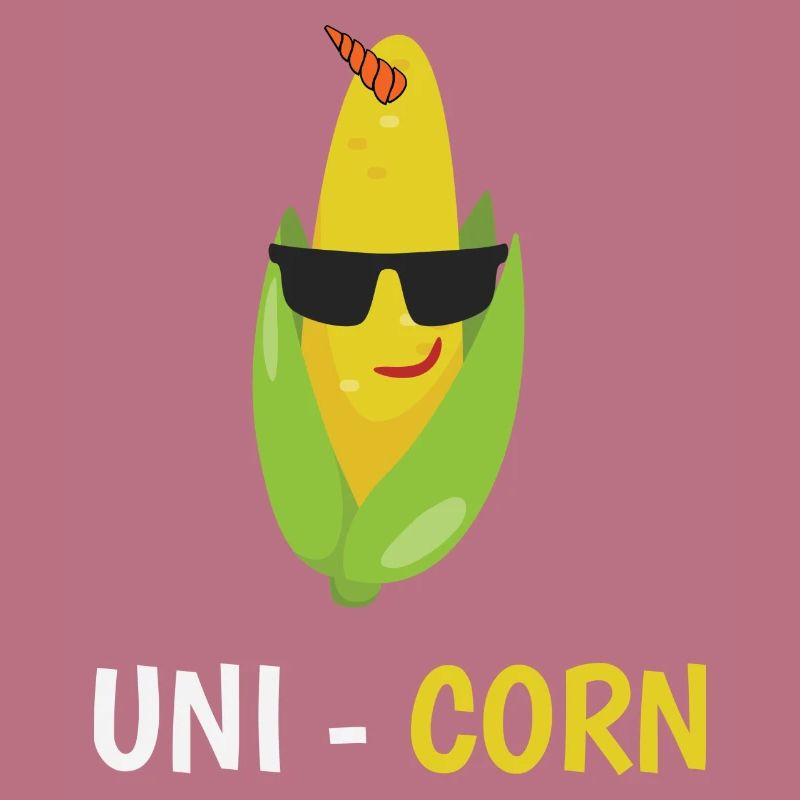 Funny Sweet Corn Uni-Corn Maiz Gift Idea