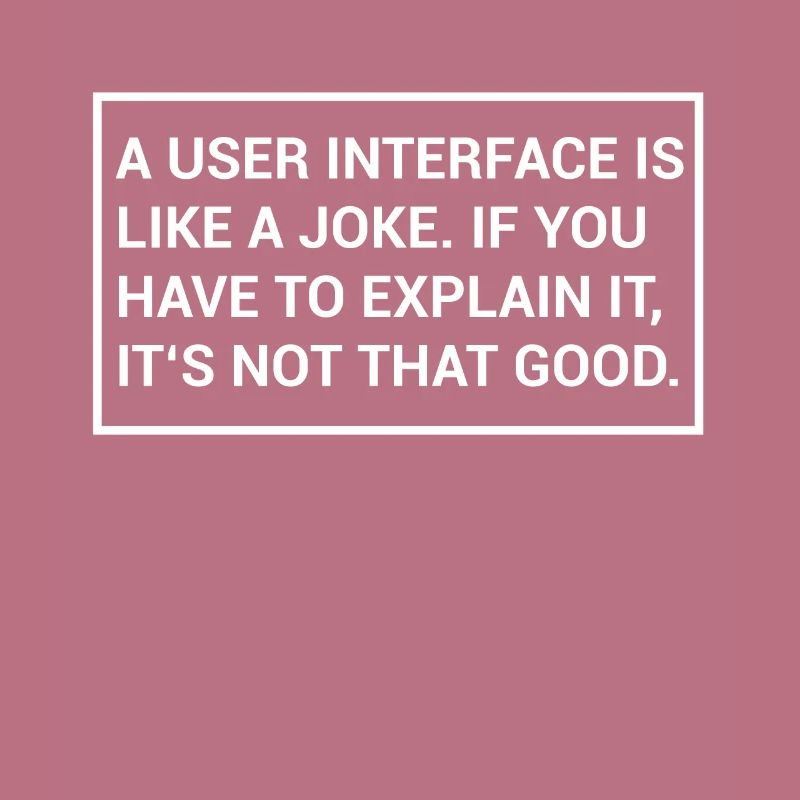 User Interface Programmer Funny UI UX