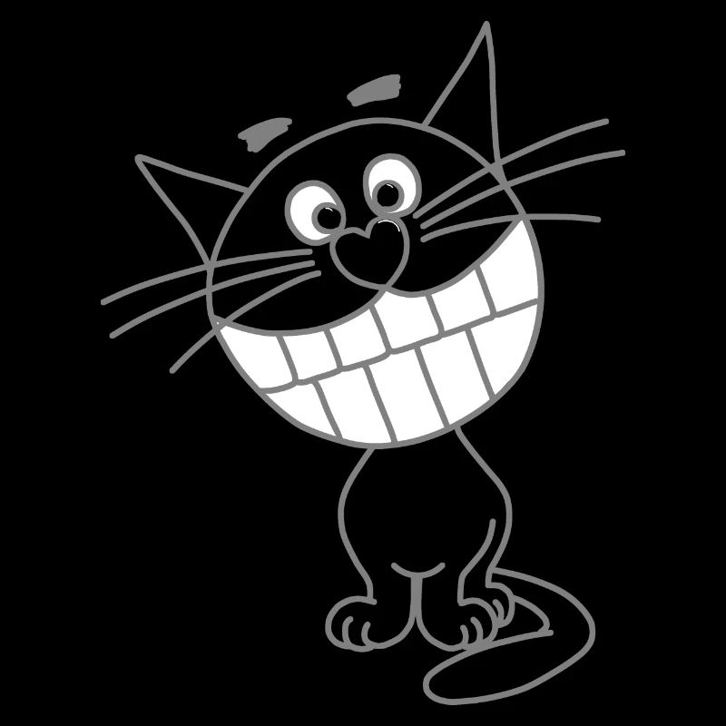 funny smile cat