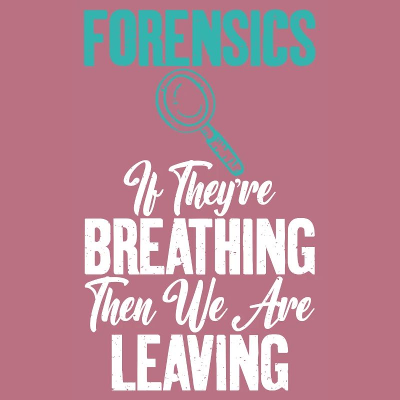 Quand vous respirez Forensic Science Graphics