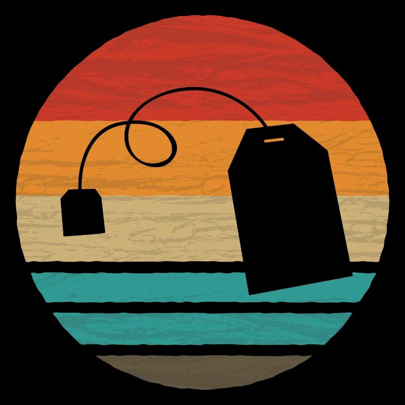 Teebeutel Retro Style Vintage