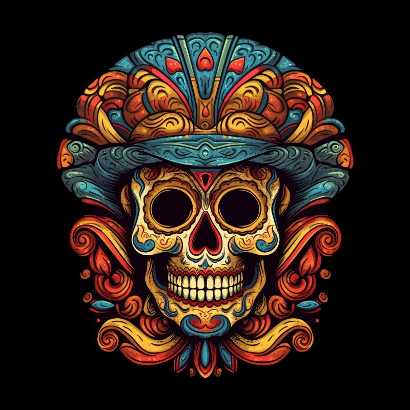 Cinco de Mayo Skull