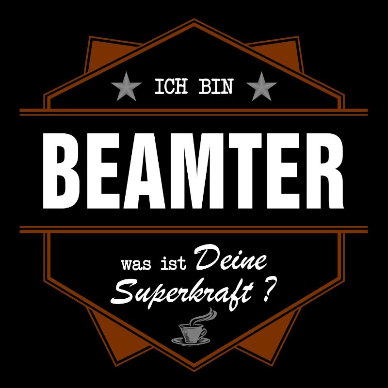 Beamter Superkraft hell