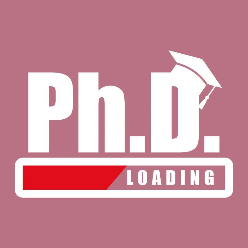 Student Ph.D. Loading Doktorand Lustiges Geschenk