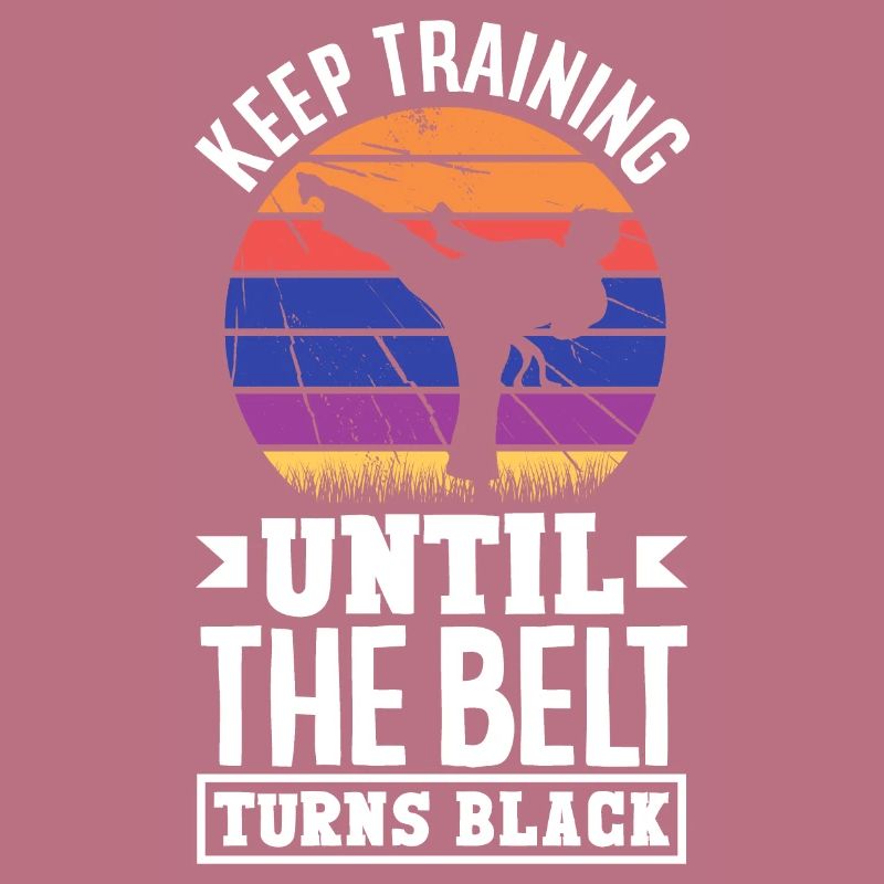 Continuez à vous entraîner jusqu’à ce que la ceinture devienne noire