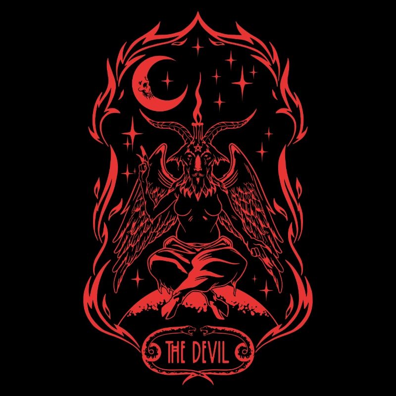 Black moon devil satan ritual
