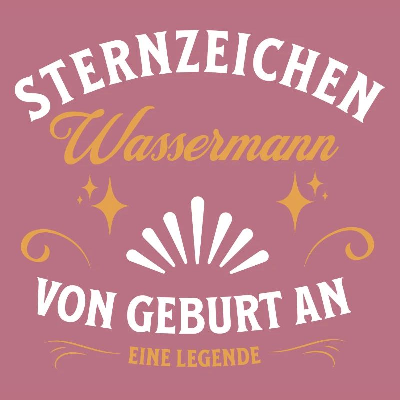 Sternzeichen Geschenke Wassermann Spruch