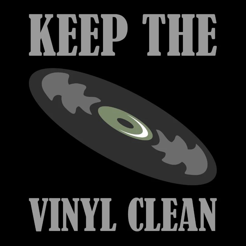 Schallplatte keep the vinyl clean