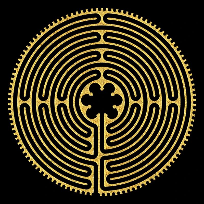 Chartres Labyrinth Long Way 3