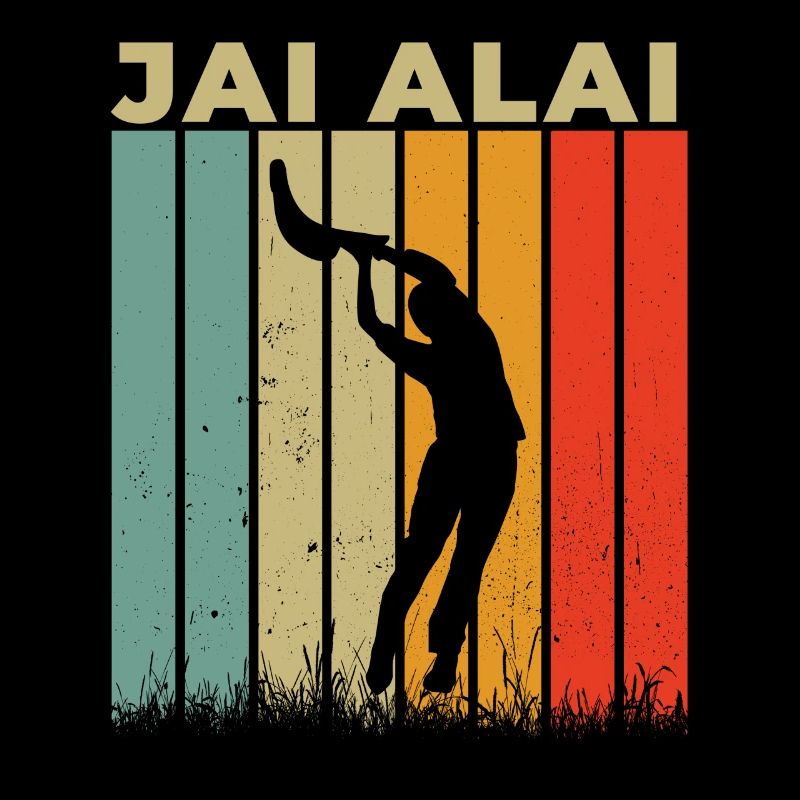 Rétro Jai Alai Pelote Basque Raquette La Plus Rapide